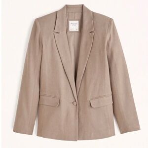 Abercrombie & Fitch Tan Blazer
